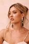 Mystic Prism Earrings - Green Multi | Sage and Paige AUS.