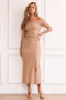 Catalina Midi Skirt - Camel | Sage and Paige AUS.