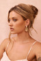 Olive Haze Earrings - Olive
