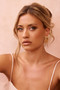 Molten Crest Earrings - Gold