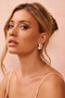 Halo Fold Earrings - Silver