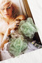 Under Palm Earrings - Sage