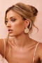 Sheer Seeker Earrings - Gold