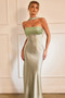 Moonlit Mirage Maxi Dress - Sage