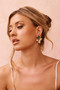 Verdant Muse Earrings - Green