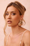 Gilded Petals Earrings - Gold