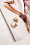 Petal Muse Earrings - White