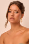 Coastal Echo Earrings - White Gold