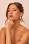 Elegant Affairs Earrings - White