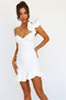 Stars Align Mini Dress - White | Sage and Paige AUS.
