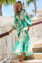 Zephine Maxi Dress - Green