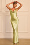 Serein Drape Maxi Dress - Apple Green