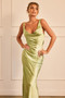 Serein Drape Maxi Dress - Apple Green