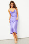 New Era Midi Dress - Violet | Sage and Paige AUS.