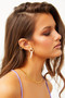 More Glam Earrings - White Gold | Sage and Paige AUS.