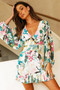 Roma Mini Dress - Green | Sage and Paige AUS.