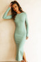 Blessed Midi Dress - Green | Sage and Paige AUS.