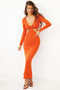 Good Things Midi Dress - Rust | Sage and Paige AUS.