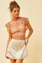 It's Only Fair Satin Skirt - Champagne | Sage and Paige AUS.