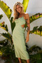 New Era Midi Dress - Sage | Sage and Paige AUS.