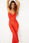 New Era Midi Dress - Aperol | Sage and Paige AUS.