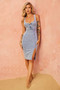Who's That Girl Midi Dress - Washed Blue | Sage and Paige AUS.