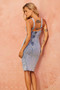 Who's That Girl Midi Dress - Washed Blue | Sage and Paige AUS.