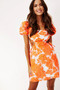 Aperol Mini Dress - Orange | Sage and Paige AUS.