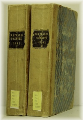 New South Wales Government Gazette 1841 - EBOOK