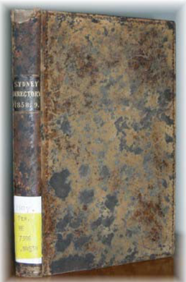 Sydney Directory 1858 (Sands and Kenny) - EBOOK
