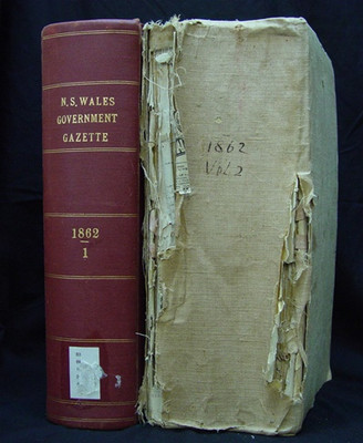 New South Wales Government Gazette 1862 - EBOOK