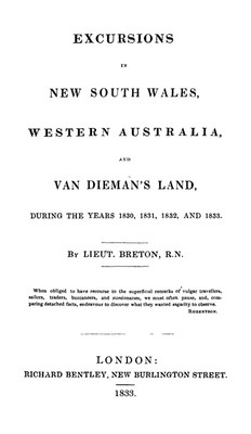 Excursions in New South Wales, Western Australia and Van Dieman's Land 1830-33 - EBOOK