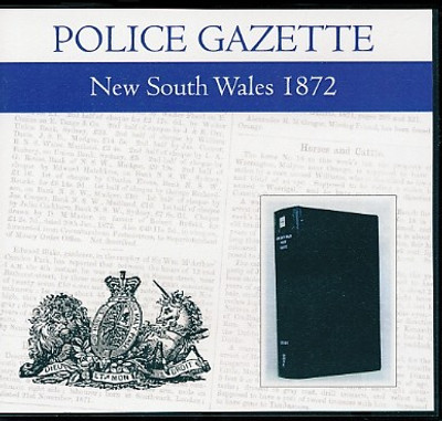 New South Wales Police Gazette 1872 - EBOOK