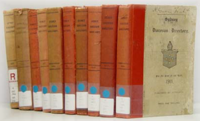 Sydney Diocesan Directory 1911-1920 - EBOOK