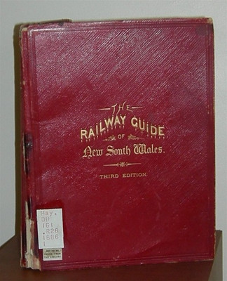 Railway Guide of New South Wales 1886 - EBOOK