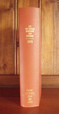 Australian Handbook 1878 - EBOOK