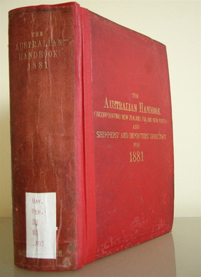 Australian Handbook 1881 - EBOOK