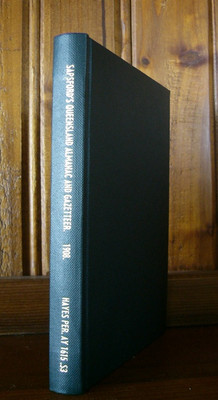 Queensland Almanac and Gazetteer 1908 (Sapsford) - EBOOK