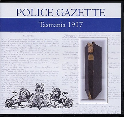 Tasmania Police Gazette 1917 - EBOOK
