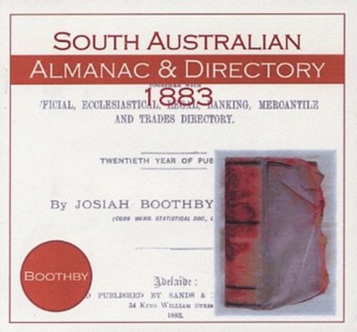 South Australian Almanac and Directory 1883 (Boothby) - EBOOK