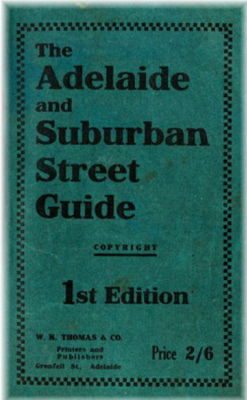 Adelaide and Suburban Street Directory 1922 - EBOOK