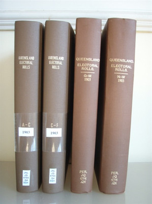 Queensland State Electoral Roll 1903 - EBOOK