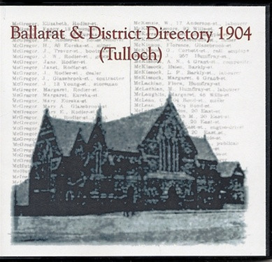 Ballarat and District Directory 1904 (Tulloch)
