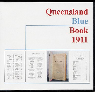 Queensland Blue Book 1911
