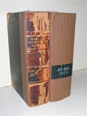 Queensland Government Gazette 1914 - EBOOK