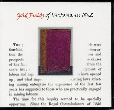 The Gold Fields of Victoria in 1862 - EBOOK