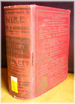 Victorian Directory 1930 (Sands and McDougall) - EBOOK