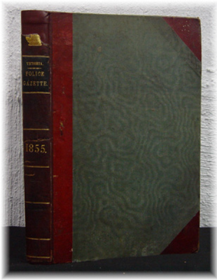 Victoria Police Gazette 1855 - EBOOK