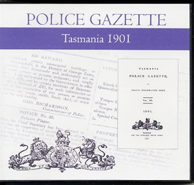 Tasmania Police Gazette 1901 - EBOOK