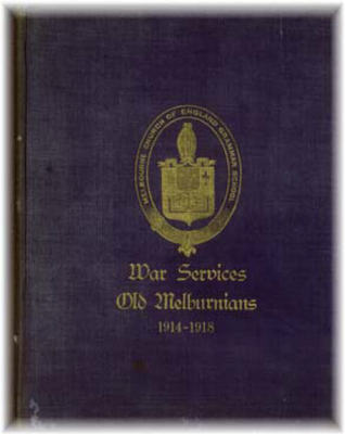 War Services of Old Melburnians 1914-1918 - EBOOK